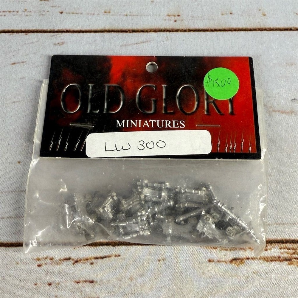 Old Glory Miniatures LW 300 Lead Metal Toy Soldiers Figures Sealed Pack